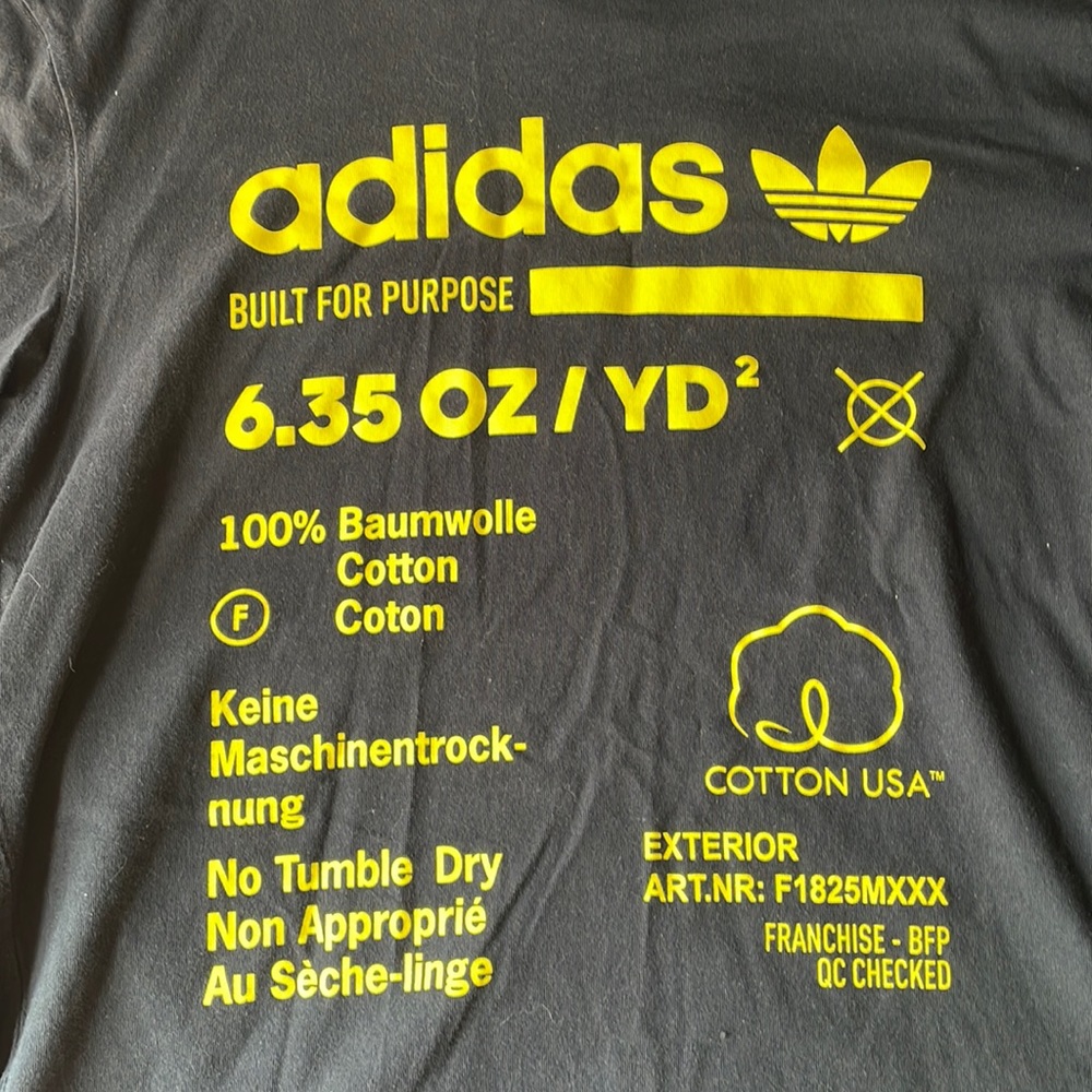 Men’s Adidas tee, size Medium